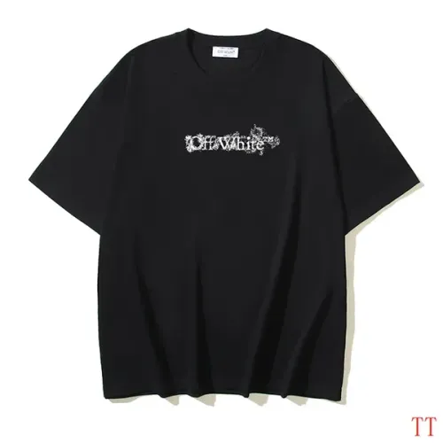 Replica Off-White T-Shirts Short Sleeved For Unisex #1453043 $32.00 USD for Wholesale
