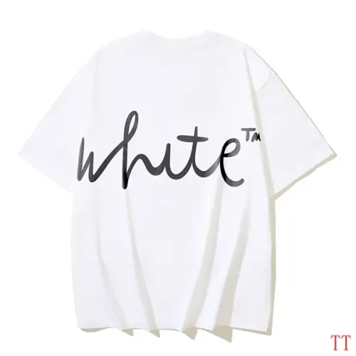 Replica Off-White T-Shirts Short Sleeved For Unisex #1453046 $32.00 USD for Wholesale