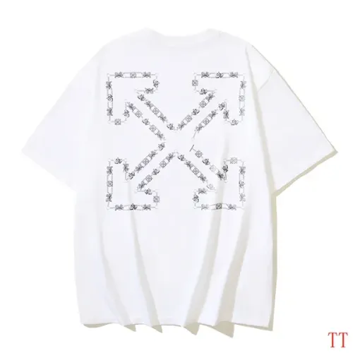 Off-White T-Shirts Short Sleeved For Unisex #1453048