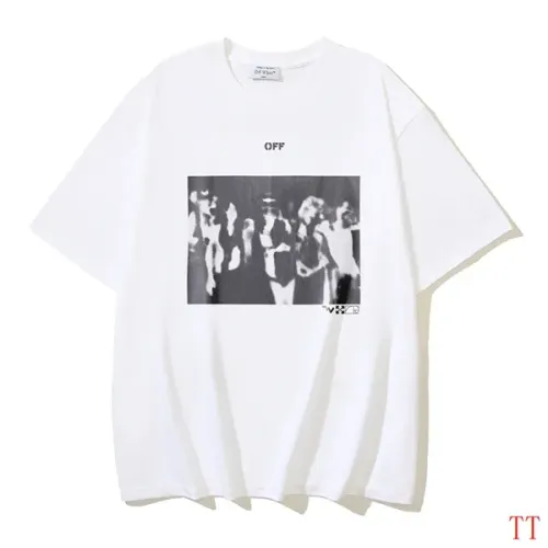 Off-White T-Shirts Short Sleeved For Unisex #1453052