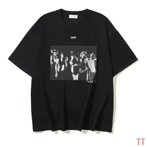 Off-White T-Shirts Short Sleeved For Unisex #1453053
