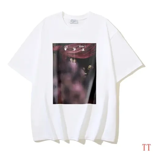 Off-White T-Shirts Short Sleeved For Unisex #1453054