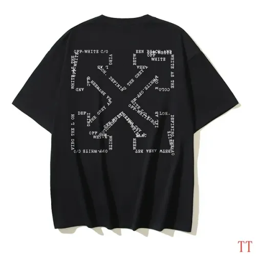 Off-White T-Shirts Short Sleeved For Unisex #1453065