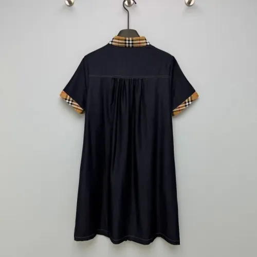 Replica Burberry Dresses Short Sleeved For Women #1453217 $130.00 USD for Wholesale