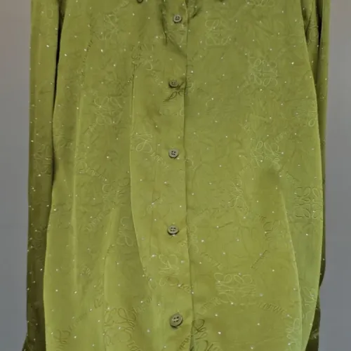 Replica LOEWE Pajamas Long Sleeved For Women #1453235 $92.00 USD for Wholesale
