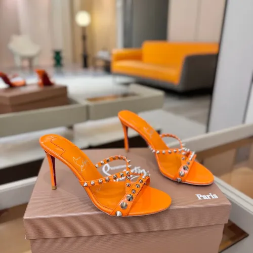 Replica Christian Louboutin CL Slippers For Women #1453303 $108.00 USD for Wholesale