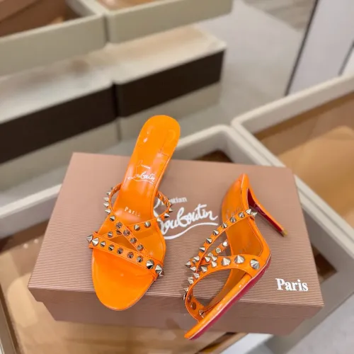 Replica Christian Louboutin CL Slippers For Women #1453303 $108.00 USD for Wholesale