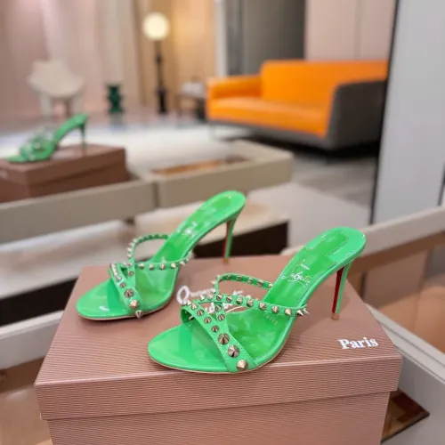 Replica Christian Louboutin CL Slippers For Women #1453304 $108.00 USD for Wholesale