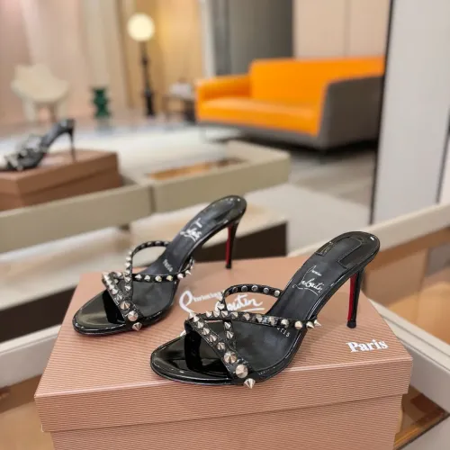Replica Christian Louboutin CL Slippers For Women #1453306 $108.00 USD for Wholesale