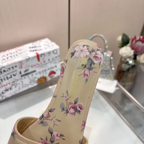 Replica Dolce & Gabbana D&G Slippers For Women #1453390 $85.00 USD for Wholesale