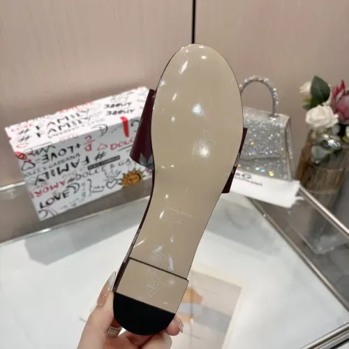 Replica Dolce & Gabbana D&G Slippers For Women #1453392 $85.00 USD for Wholesale