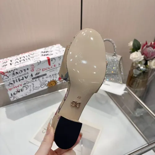 Replica Dolce & Gabbana D&G Slippers For Women #1453395 $88.00 USD for Wholesale