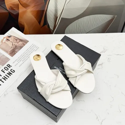Replica Yves Saint Laurent YSL Slippers For Women #1453437 $88.00 USD for Wholesale