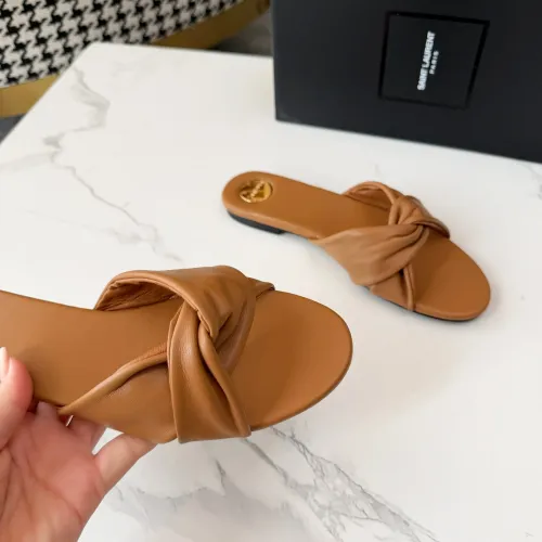 Replica Yves Saint Laurent YSL Slippers For Women #1453438 $88.00 USD for Wholesale