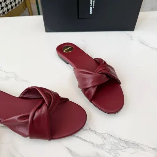 Replica Yves Saint Laurent YSL Slippers For Women #1453439 $88.00 USD for Wholesale