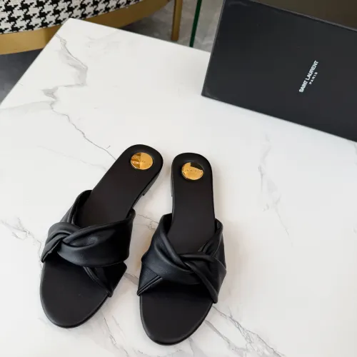 Replica Yves Saint Laurent YSL Slippers For Women #1453440 $88.00 USD for Wholesale