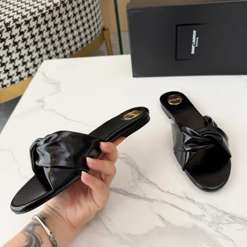 Replica Yves Saint Laurent YSL Slippers For Women #1453441 $88.00 USD for Wholesale