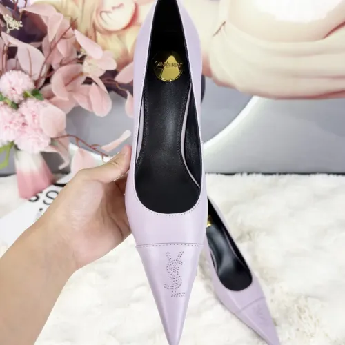 Replica Yves Saint Laurent YSL High-Heeled Shoes For Women #1453473 $108.00 USD for Wholesale