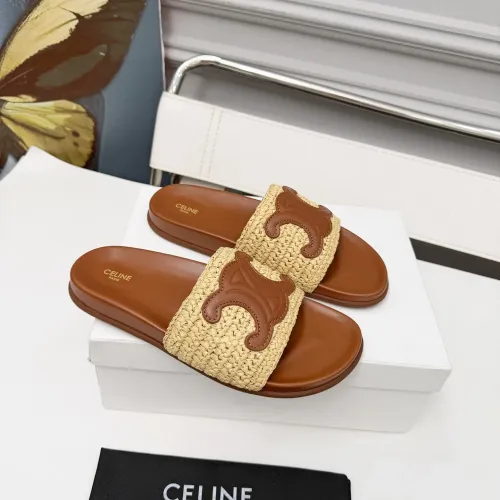 Replica Celine Slippers For Women #1453550 $80.00 USD for Wholesale