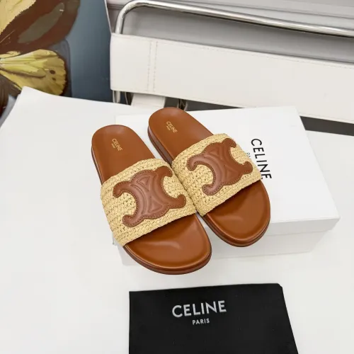 Replica Celine Slippers For Women #1453550 $80.00 USD for Wholesale