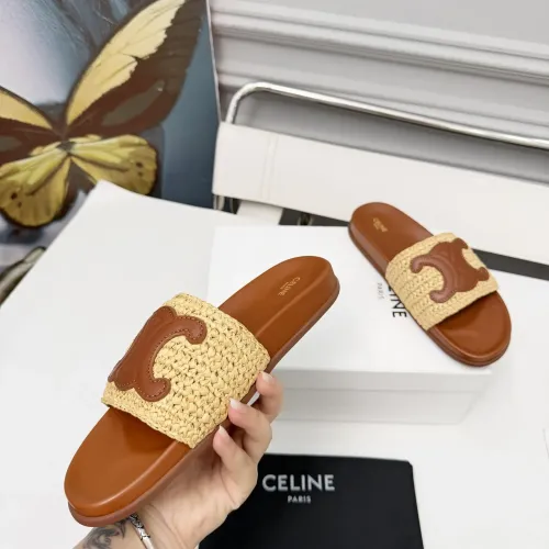 Replica Celine Slippers For Women #1453550 $80.00 USD for Wholesale
