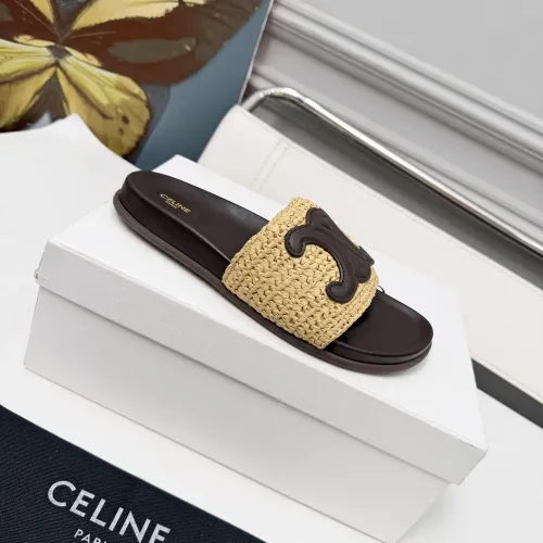 Replica Celine Slippers For Women #1453551 $80.00 USD for Wholesale