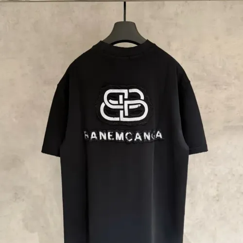 Replica Balenciaga T-Shirts Short Sleeved For Unisex #1453665 $48.00 USD for Wholesale