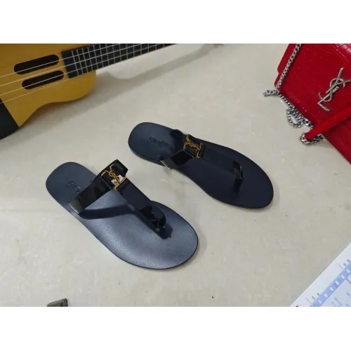 Replica Yves Saint Laurent YSL Slippers For Women #1453805 $98.00 USD for Wholesale