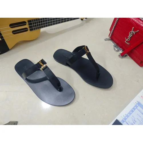 Replica Yves Saint Laurent YSL Slippers For Women #1453808 $98.00 USD for Wholesale