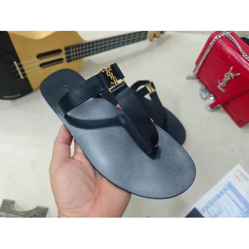 Replica Yves Saint Laurent YSL Slippers For Women #1453808 $98.00 USD for Wholesale