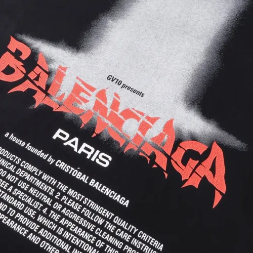 Replica Balenciaga T-Shirts Short Sleeved For Unisex #1453817 $48.00 USD for Wholesale