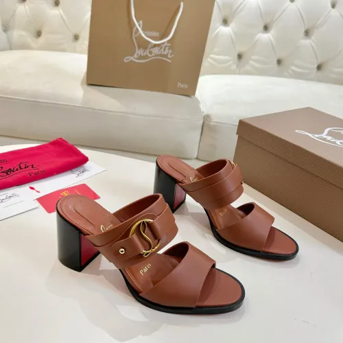Replica Christian Louboutin CL Slippers For Women #1453904 $100.00 USD for Wholesale