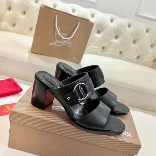 Replica Christian Louboutin CL Slippers For Women #1453905 $100.00 USD for Wholesale