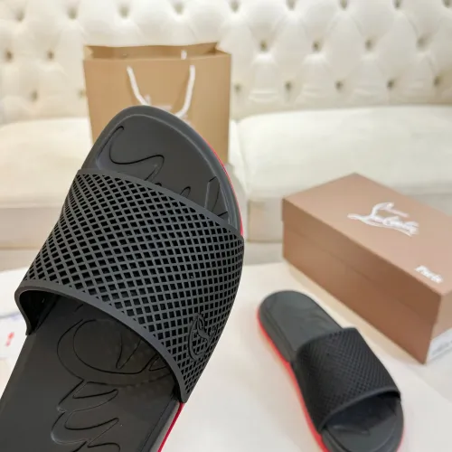 Replica Christian Louboutin CL Slippers For Men #1453908 $76.00 USD for Wholesale