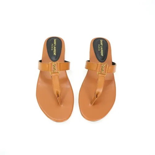 Replica Yves Saint Laurent YSL Slippers For Women #1454294 $92.00 USD for Wholesale