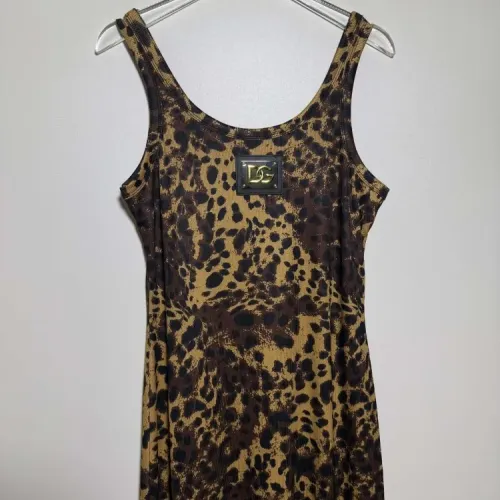 Replica Dolce & Gabbana Dresses Sleeveless For Women #1454421 $88.00 USD for Wholesale