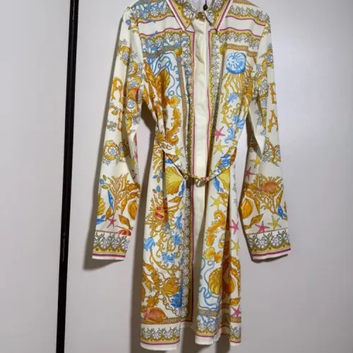 Versace Dresses Long Sleeved For Women #1454422