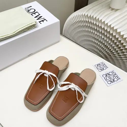 Replica LOEWE Slippers For Women #1454439 $102.00 USD for Wholesale