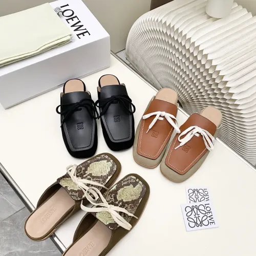 Replica LOEWE Slippers For Women #1454441 $102.00 USD for Wholesale