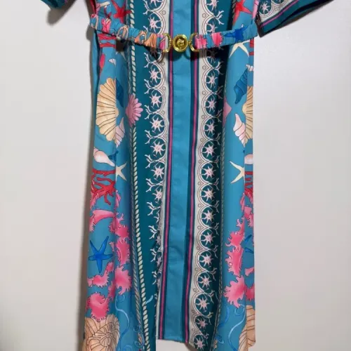 Replica Versace Dresses Short Sleeved For Women #1454443 $92.00 USD for Wholesale