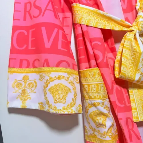 Replica Versace Bathrobes Long Sleeved For Women #1454450 $98.00 USD for Wholesale