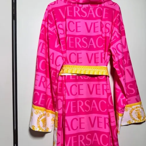 Replica Versace Bathrobes Long Sleeved For Women #1454450 $98.00 USD for Wholesale