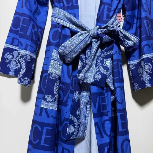 Replica Versace Bathrobes Long Sleeved For Women #1454451 $98.00 USD for Wholesale