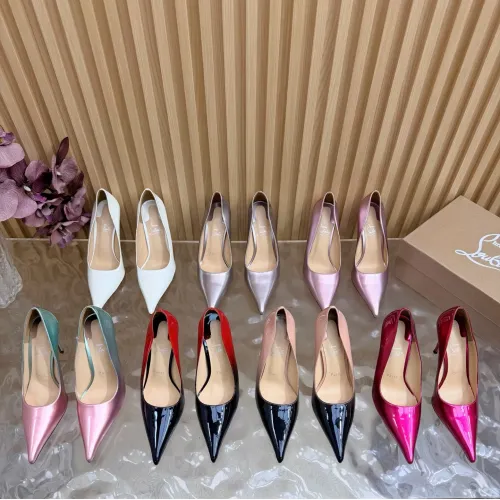 Replica Christian Louboutin High-heeled shoes For Women #1454458 $115.00 USD for Wholesale