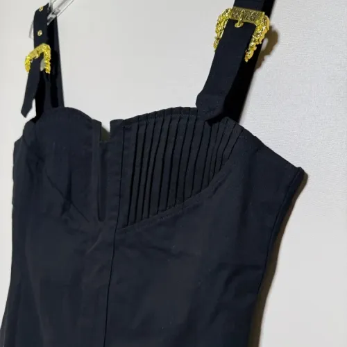 Replica Versace Dresses Sleeveless For Women #1454460 $102.00 USD for Wholesale