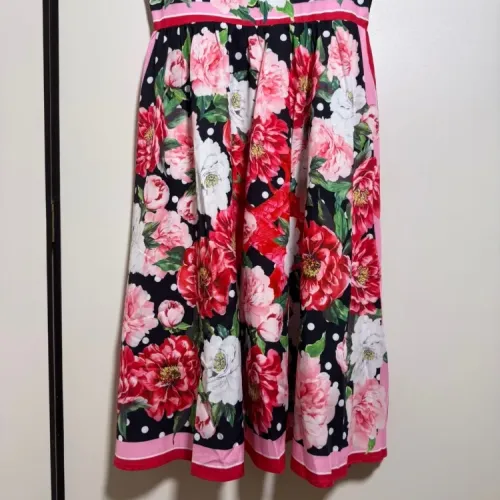 Replica Dolce & Gabbana Dresses Sleeveless For Women #1454469 $102.00 USD for Wholesale