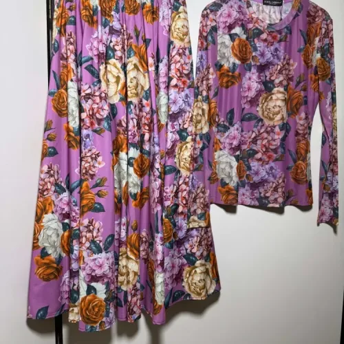 Replica Dolce & Gabbana D&G Tracksuits Long Sleeved For Women #1454493 $96.00 USD for Wholesale