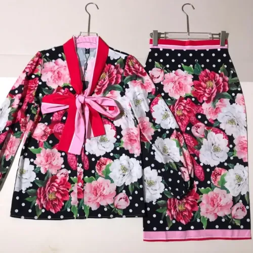 Dolce & Gabbana D&G Tracksuits Long Sleeved For Women #1454498