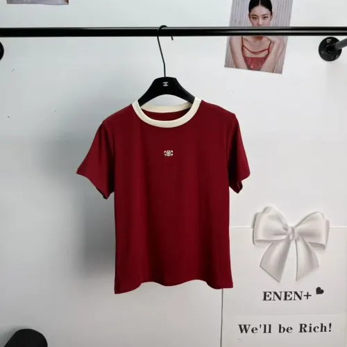 Celine T-Shirts Short Sleeved For Women #1454523