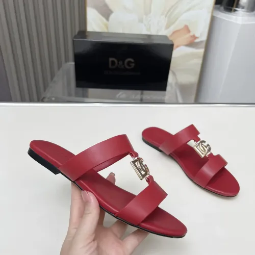 Replica Dolce & Gabbana D&G Slippers For Women #1454527 $85.00 USD for Wholesale